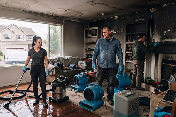 Smoke and Water Damage Restoration Placentia