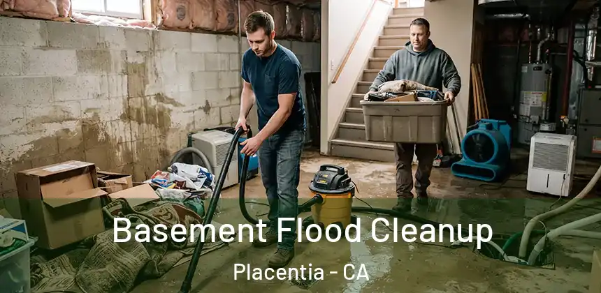 Basement Flood Cleanup Placentia - CA