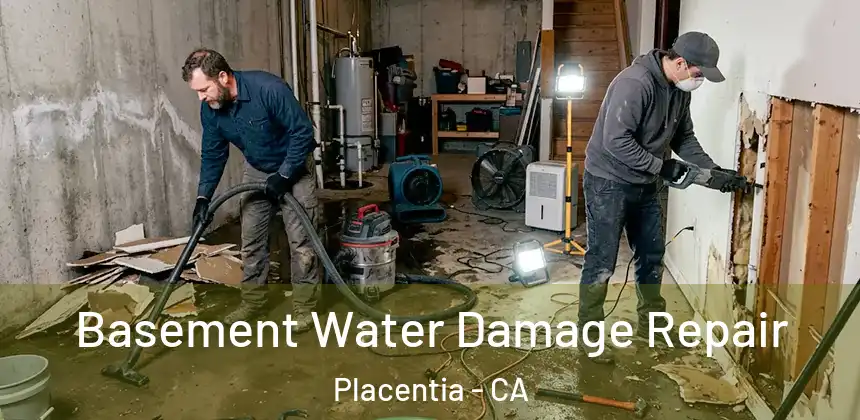 Basement Water Damage Repair Placentia - CA