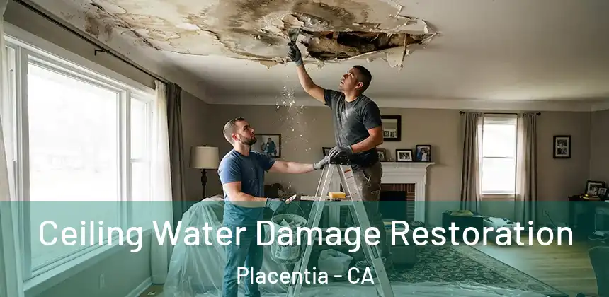 Ceiling Water Damage Restoration Placentia - CA