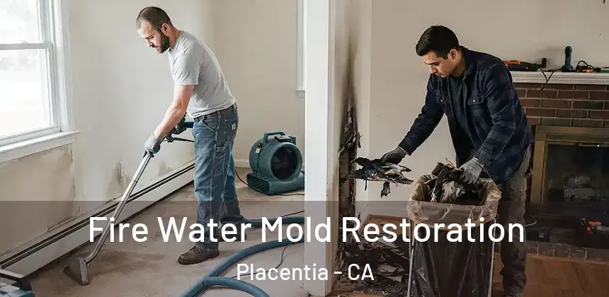 Fire Water Mold Restoration Placentia - CA