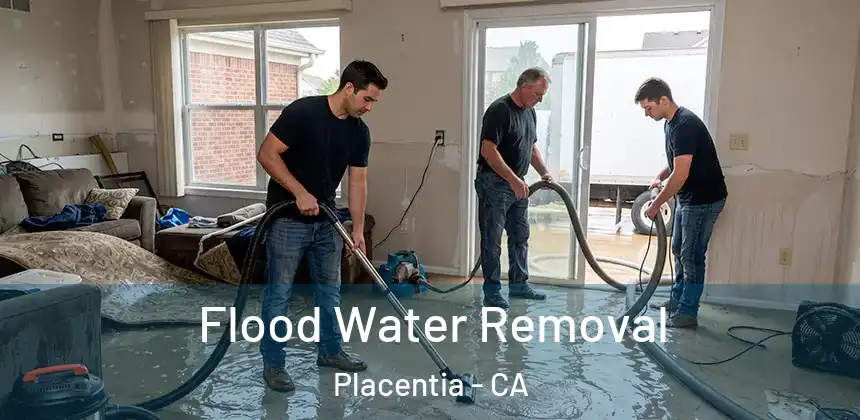 Flood Water Removal Placentia - CA
