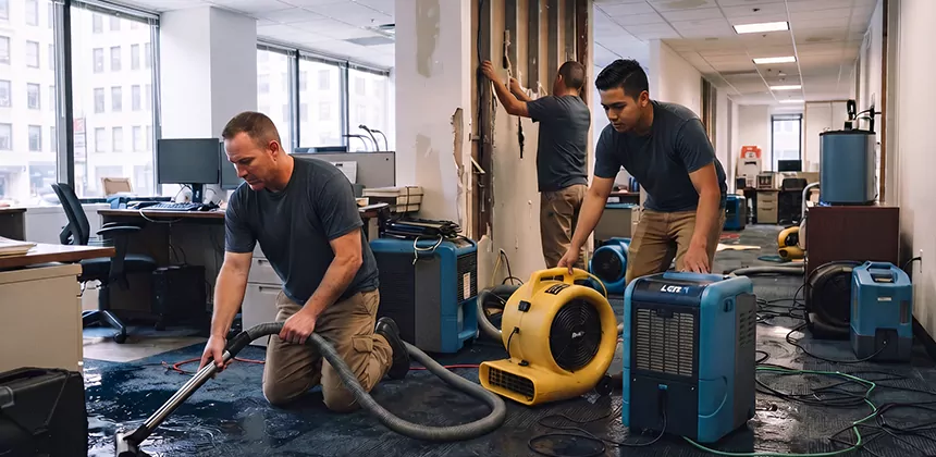 Emergency Commercial Water Damage Repair in Placentia