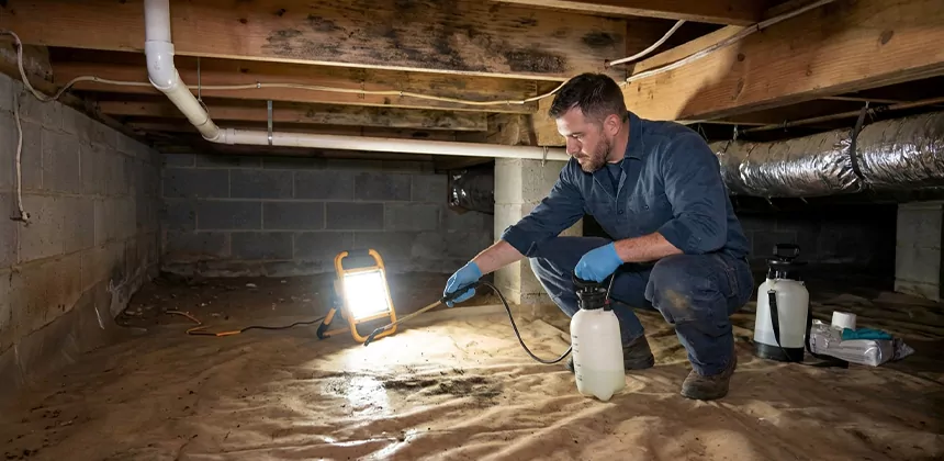 Crawl Space Mold Treatment in Placentia