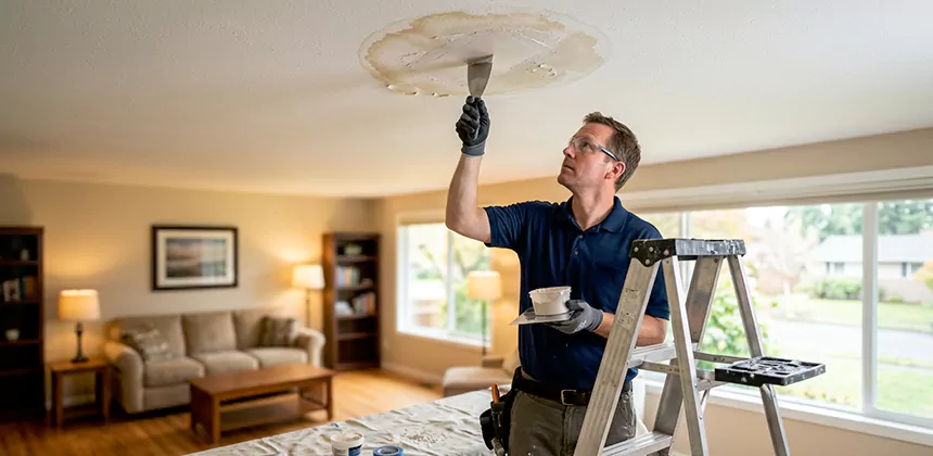 Ceiling Water Stain Repair in Placentia